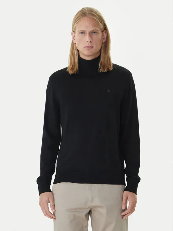 Rollkragenpullover · Schwarz