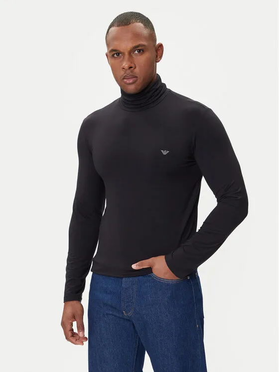 Rollkragenpullover · Schwarz