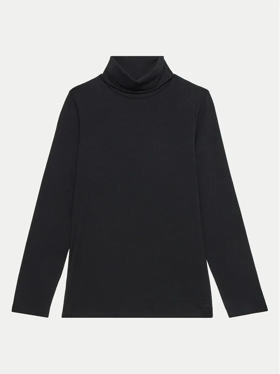 Rollkragenpullover · Schwarz