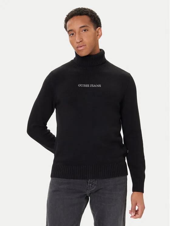 Rollkragenpullover · Schwarz
