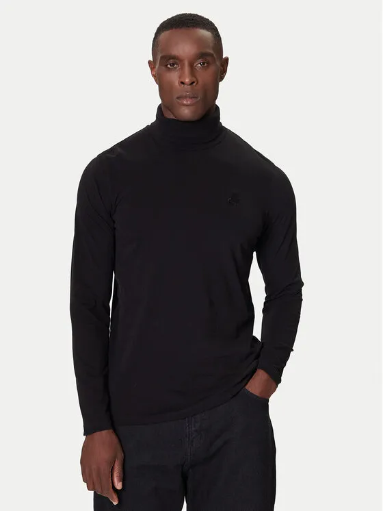 Rollkragenpullover · Schwarz