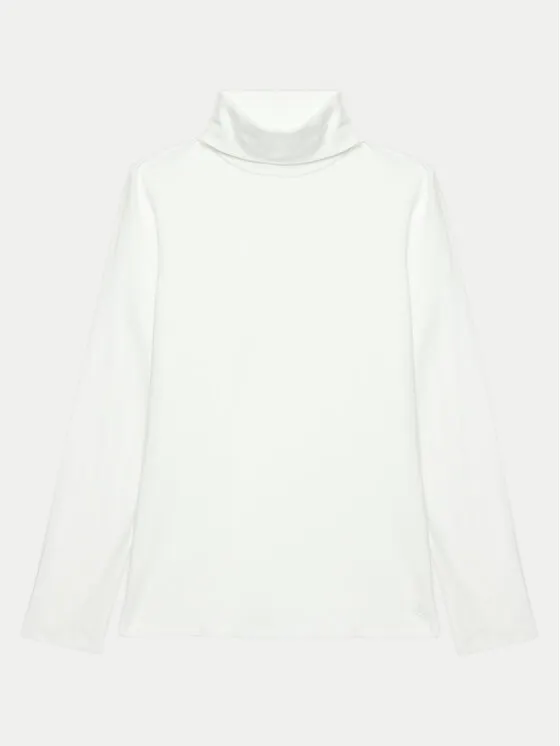 Rollkragenpullover · Weiß