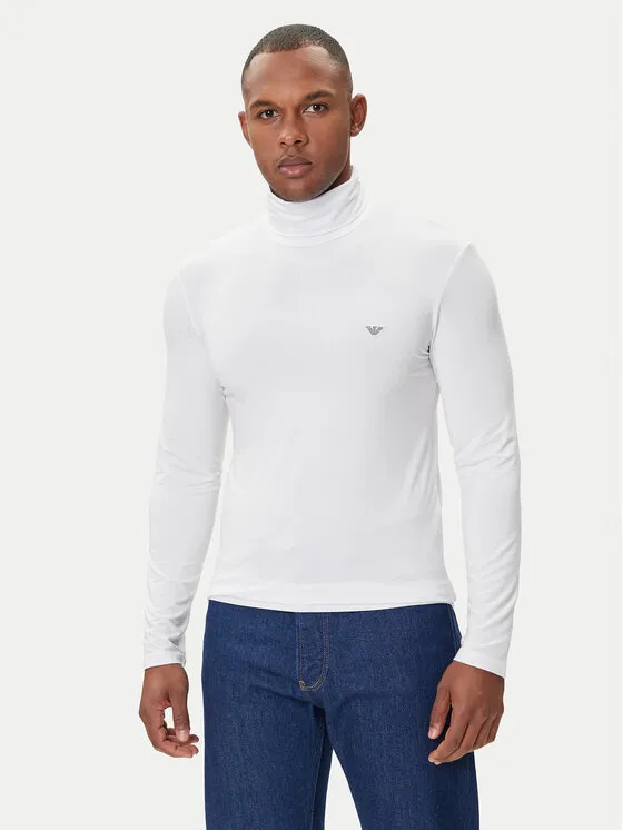 Rollkragenpullover · Weiß