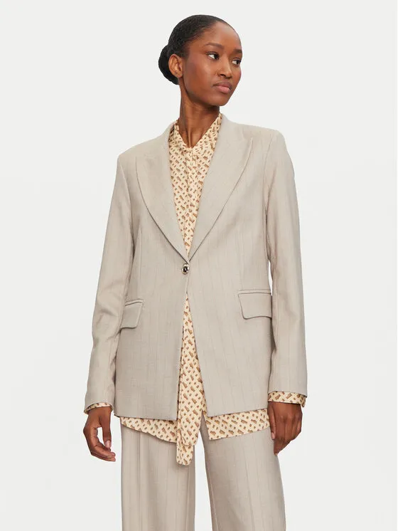 Sakko · Beige · Regular Fit