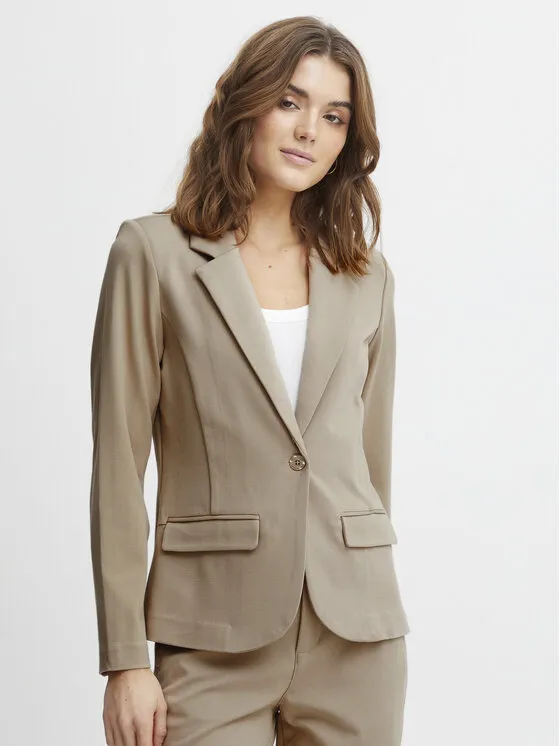 Sakko · Beige · Regular Fit