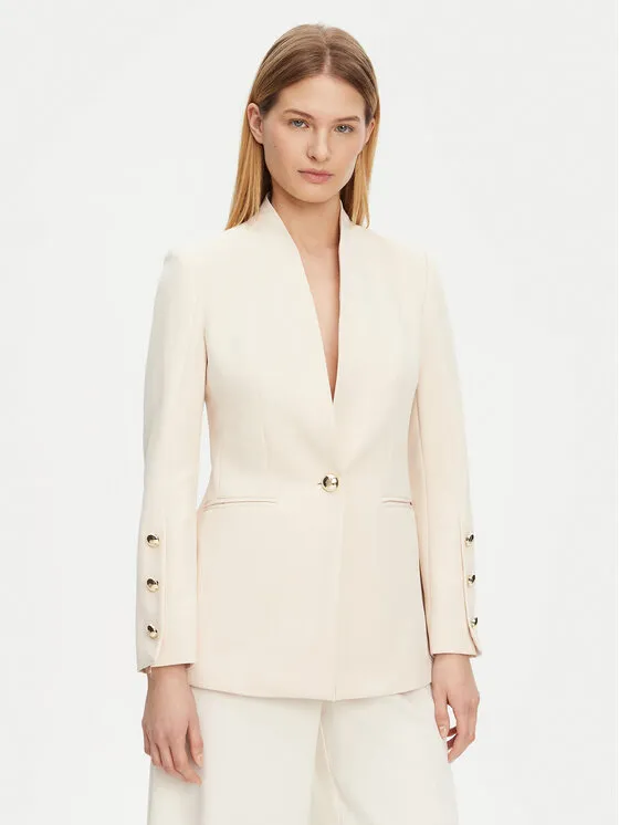 Sakko · Beige · Regular Fit