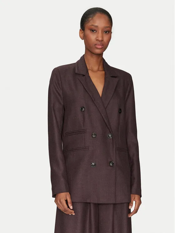 Sakko · Dunkelrot · Regular Fit