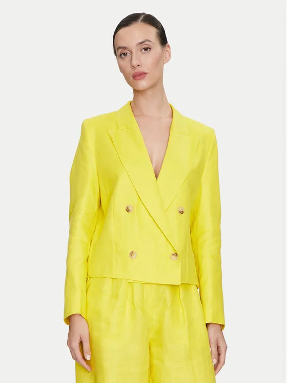 Sakko · Gelb · Regular Fit