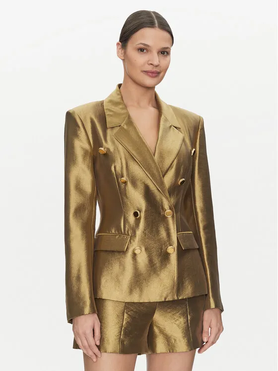 Sakko · Goldfarben · Regular Fit