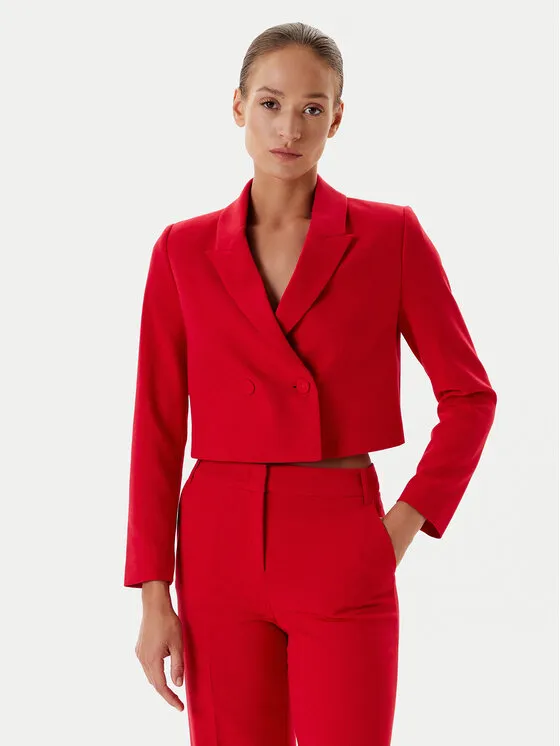 Sakko · Rot · Slim Fit