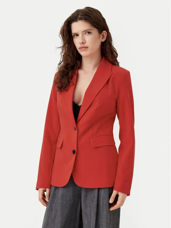 Sakko · Rot · Slim Fit
