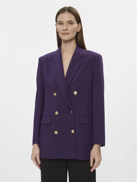 Sakko · Violett · Regular Fit