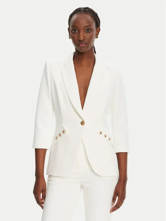 Sakko · Weiß · Regular Fit