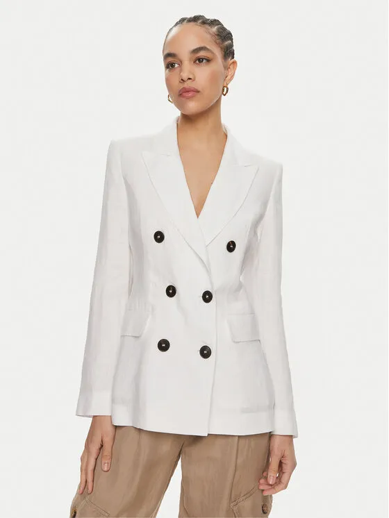 Sakko · Weiß · Regular Fit