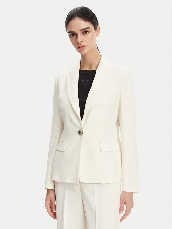 Sakko · Weiß · Regular Fit