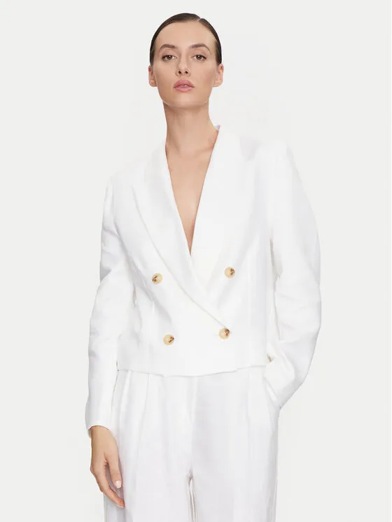 Sakko · Weiß · Regular Fit