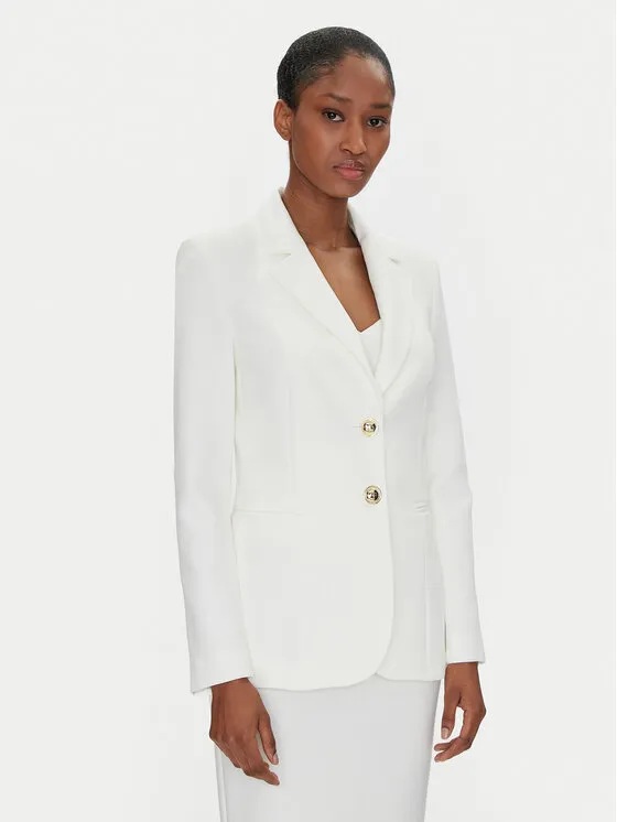 Sakko · Weiß · Regular Fit