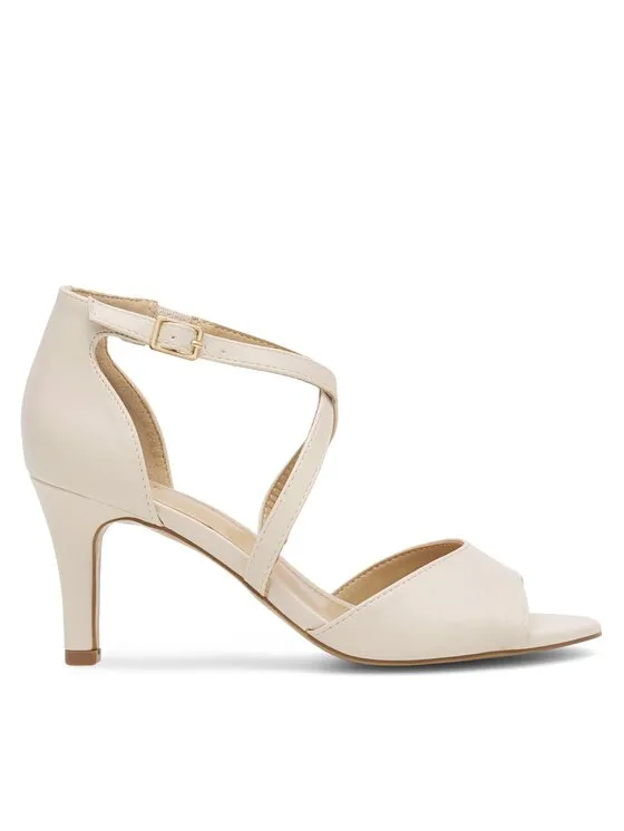 Sandalen · Beige · 8 cm