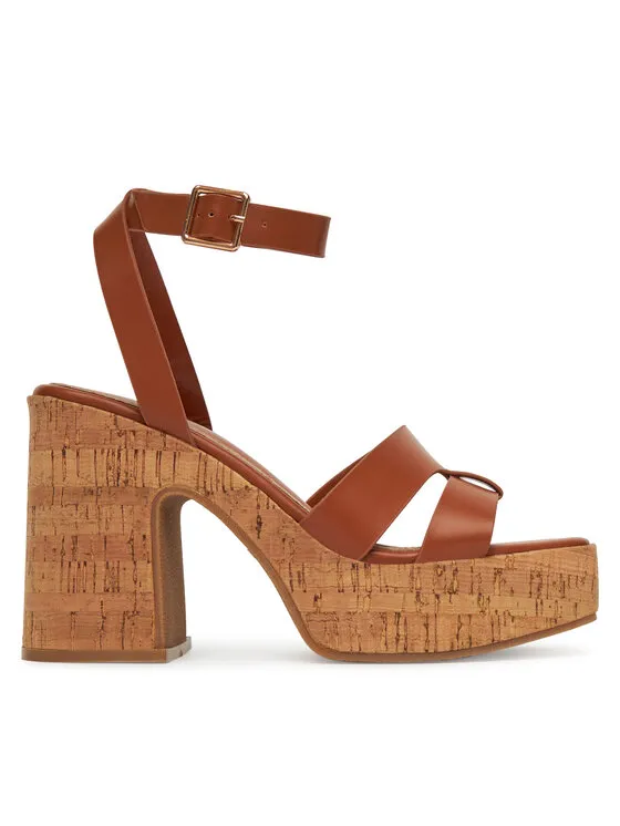 Sandalen · Braun · 10 cm