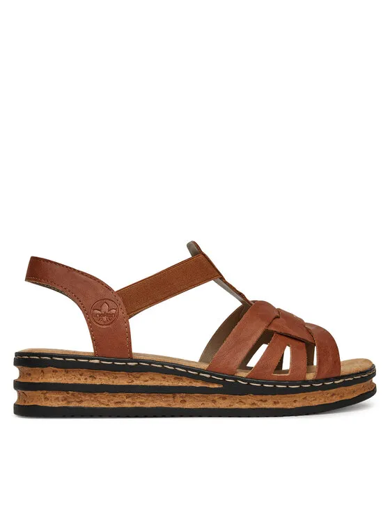 Sandalen · Braun · 4 cm