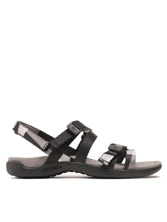 Sandalen · District 3 Backstrap Web J004190 · Schwarz