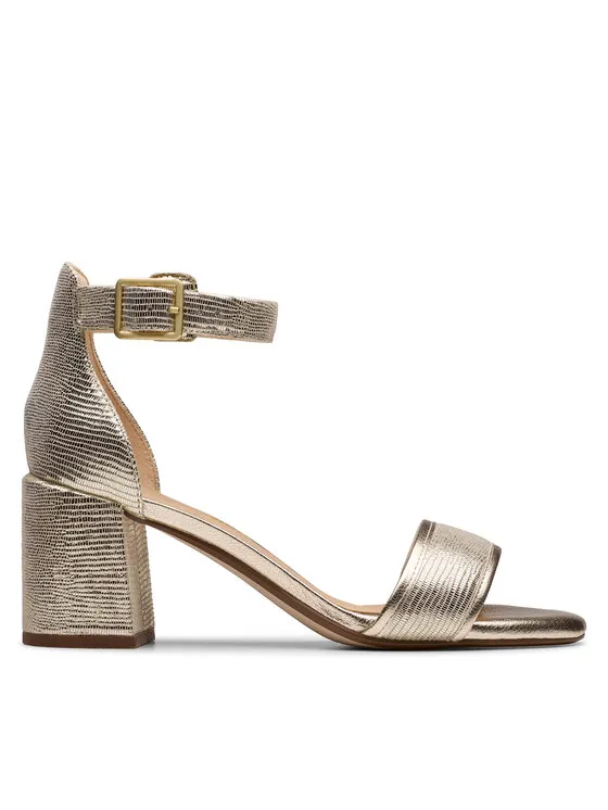 Sandalen · Goldfarben · 7 cm