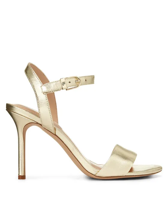 Sandalen · Goldfarben · 9 cm