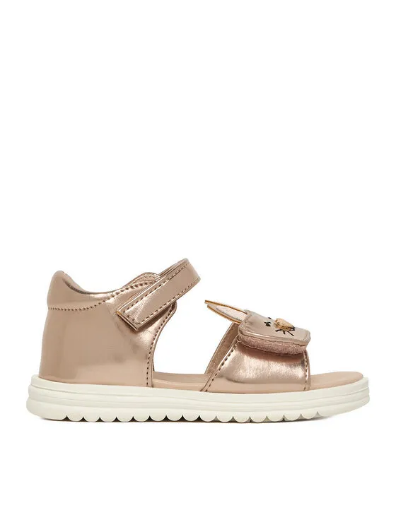 Sandalen · Goldfarben