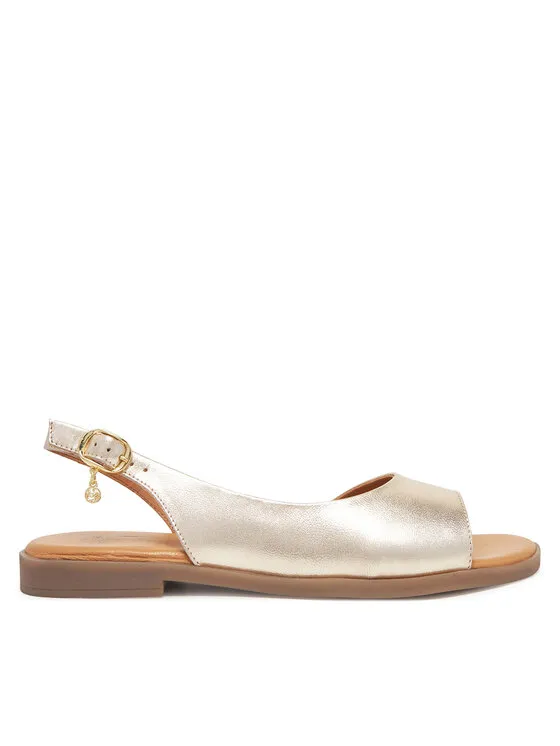 Sandalen · Goldfarben