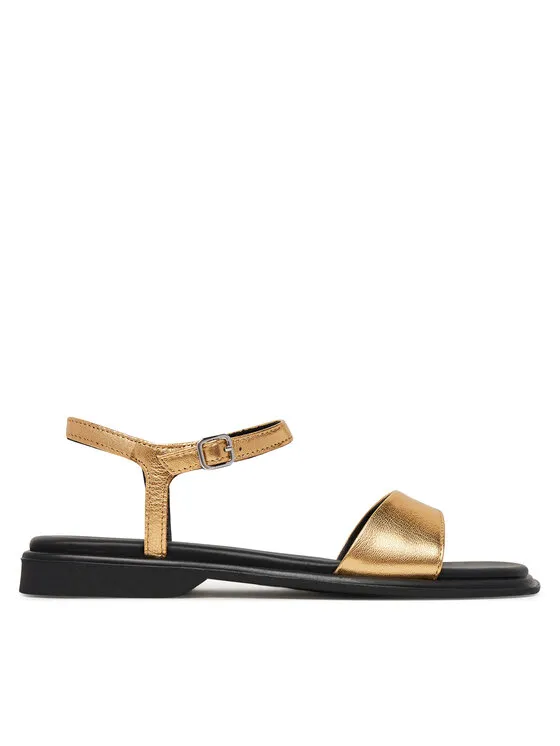 Sandalen · Goldfarben