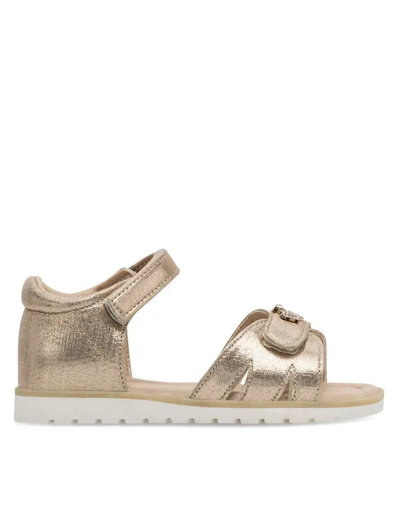 Sandalen · Goldfarben