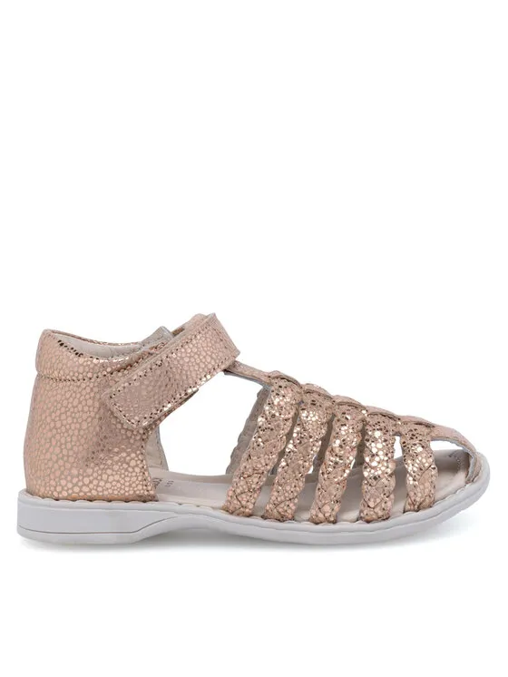 Sandalen · Goldfarben