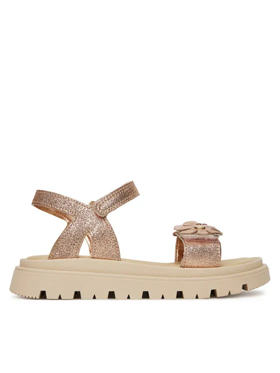 Sandalen · Goldfarben