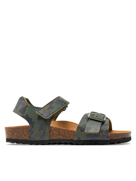 Sandalen · Khakifarben
