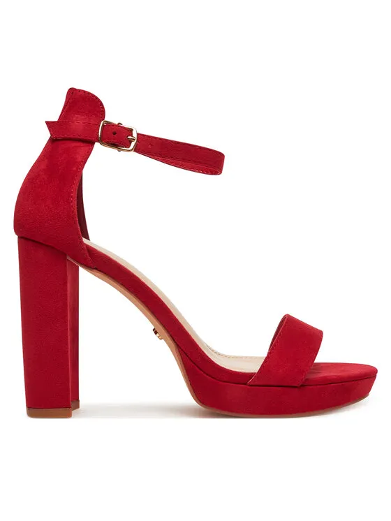 Sandalen · Rot · 10 cm