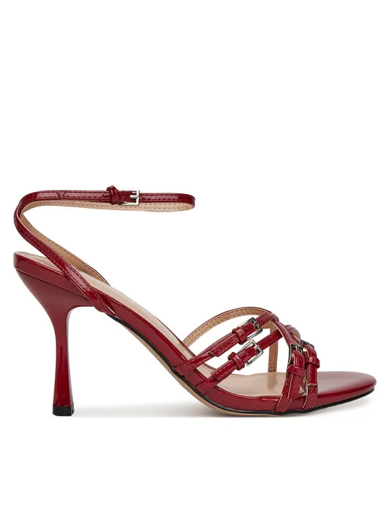 Sandalen · Rot · 8 cm