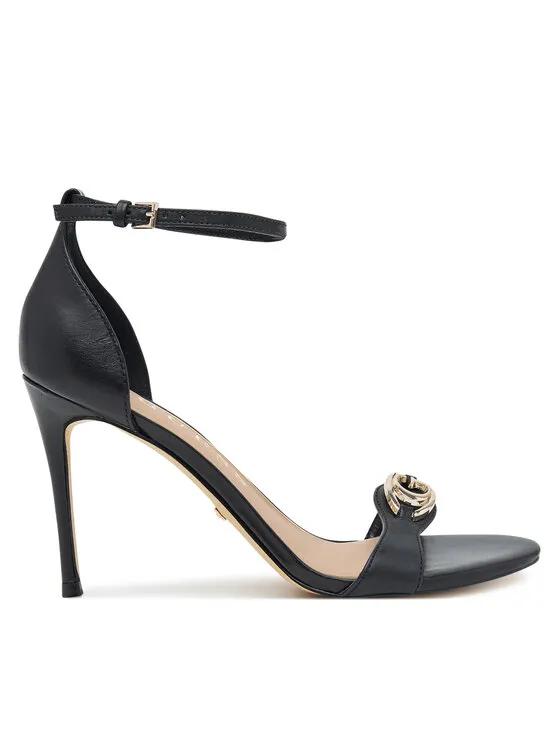 Sandalen · Schwarz · 10 cm