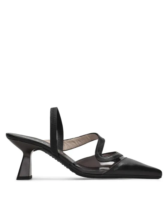 Sandalen · Schwarz · 6 cm