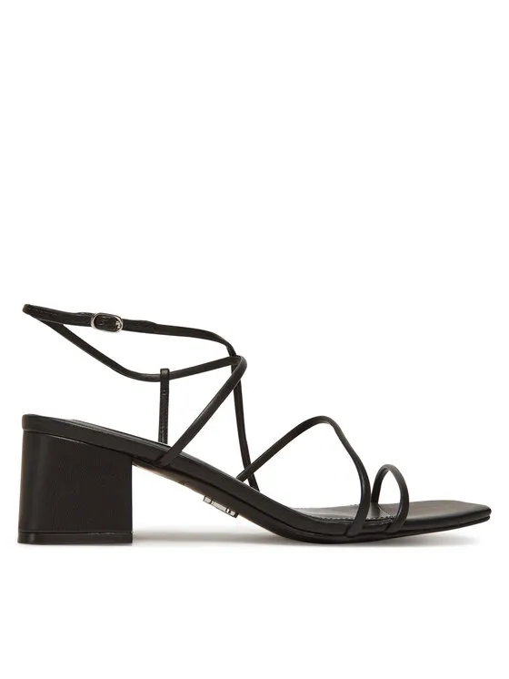 Sandalen · Schwarz · 6 cm