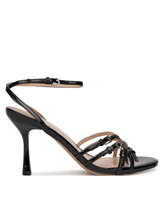 Sandalen · Schwarz · 8 cm