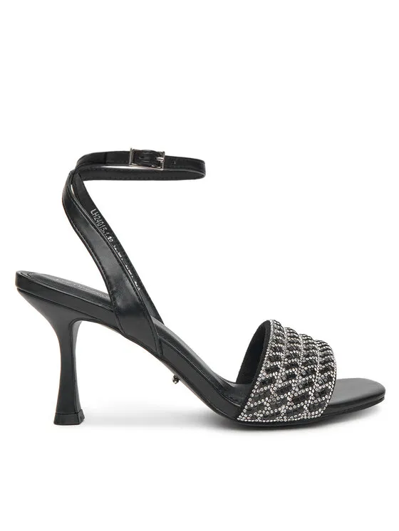 Sandalen · Schwarz · 8 cm