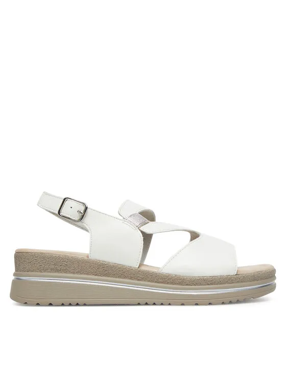 Sandalen · Weiß · 5 cm