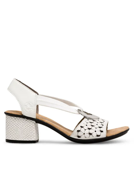 Sandalen · Weiß · 5 cm