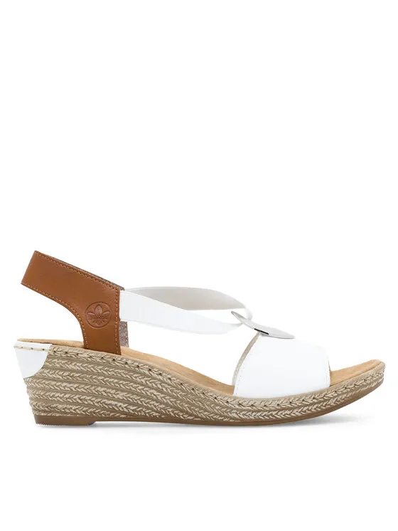 Sandalen · Weiß · 5 cm