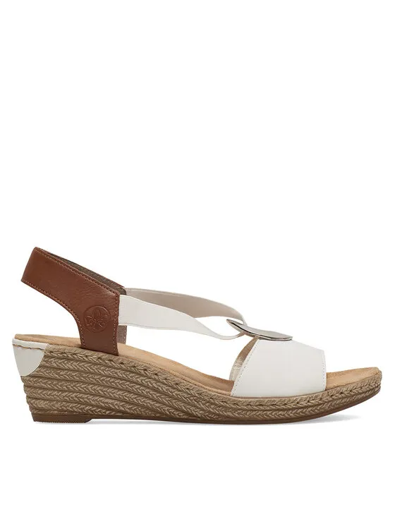 Sandalen · Weiß · 5 cm