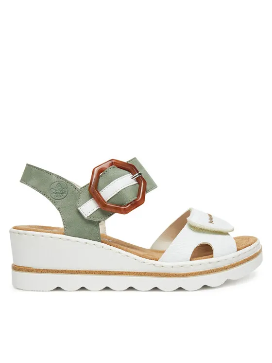 Sandalen · Weiß · 6 cm