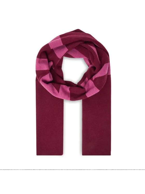 Schal · Dunkelrot