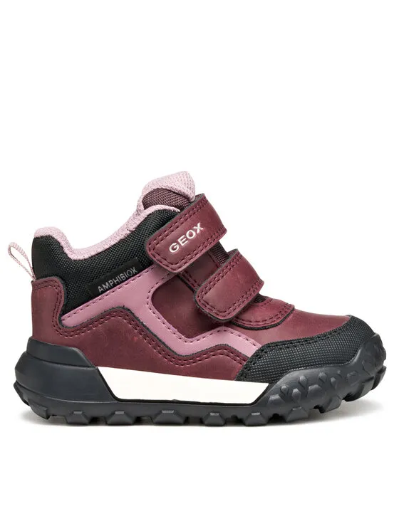 Schneeschuhe · Dunkelrot