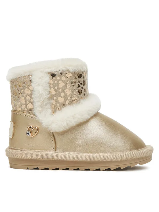 Schneeschuhe · Goldfarben