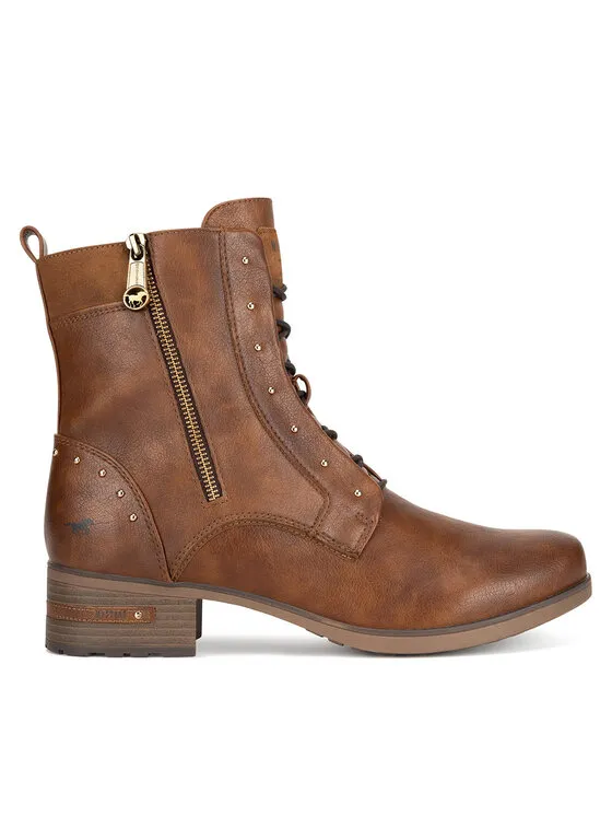 Schnürschuhe · Braun · 4.8 cm